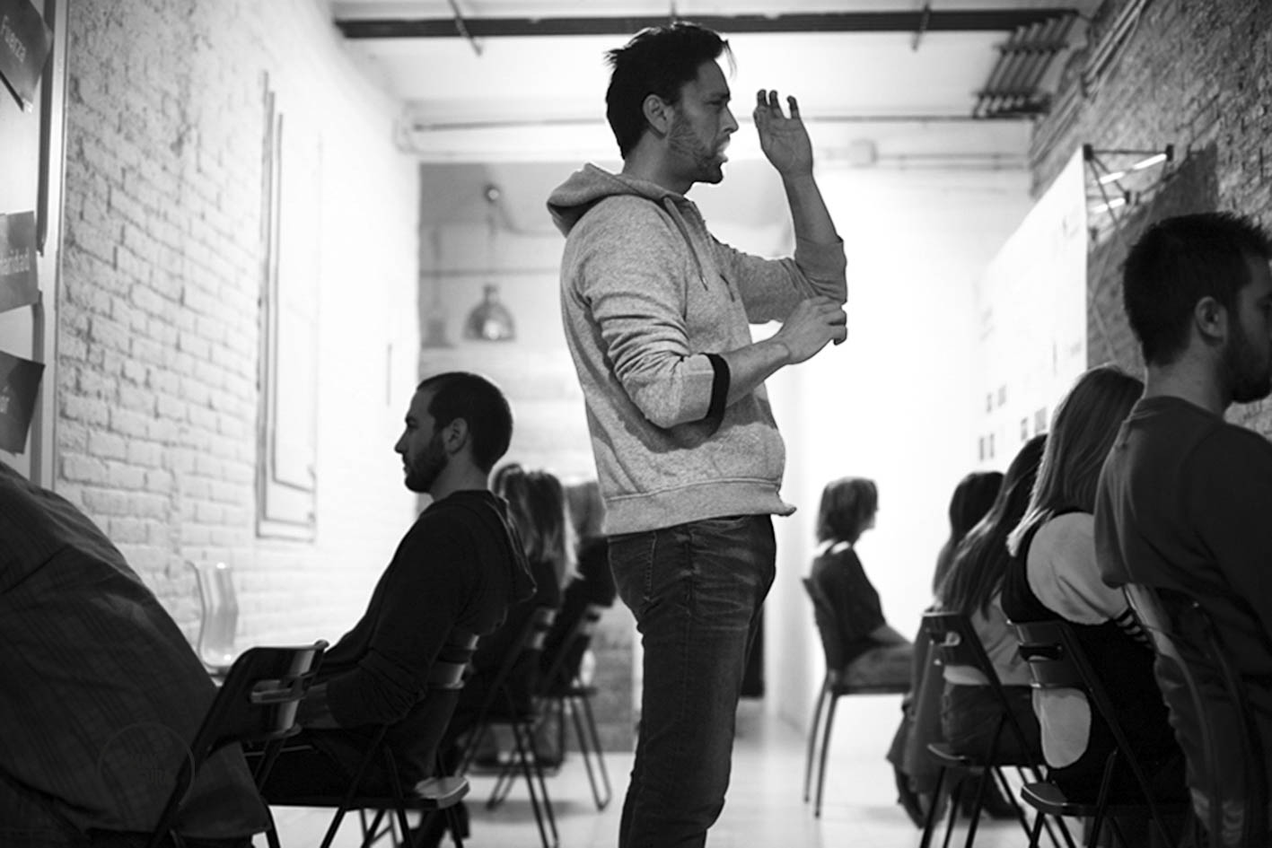 Curso de Teatro Gestalt Iniciación en Sala Ágape, Barcelona